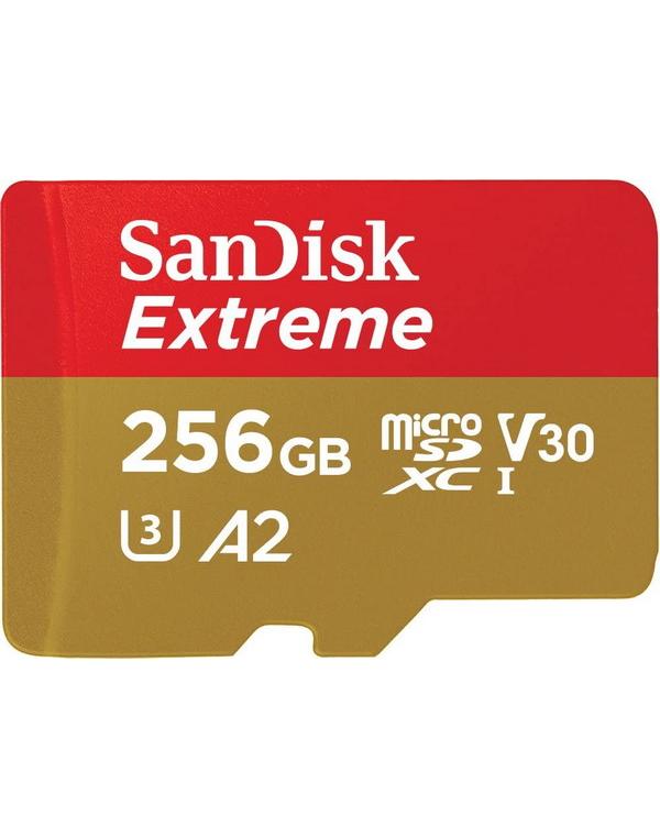 SanDisk Extreme Pomnilniška kartica microSD 256 GB UHS-I