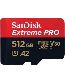 SanDisk Extreme Pro Pomnilniška kartica microSD 512 GB UHS-I