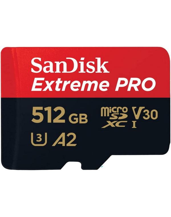SanDisk Extreme Pro Pomnilniška kartica microSD 512 GB UHS-I