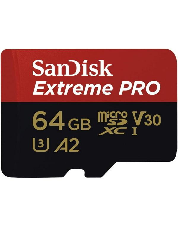 SanDisk Extreme Pro Pomnilniška kartica microSD 64 GB UHS-I
