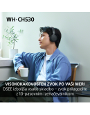 WH-CH530W Bele brezžične slušalke za odličen zvok WH-CH530W Bele brezžične slušalke za odličen zvok