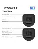 SRS-ULT500 Samostoječi prenosni brezžični zvočnik BLUETOOTH®