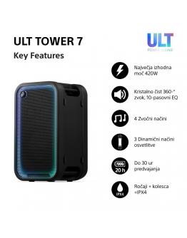 SRS-ULT700 Samostoječi prenosni brezžični zvočnik BLUETOOTH®