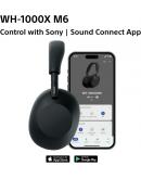 WH-1000XM6S srebrne slušalke z odpravljanjem šumov