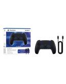 PS5 DualSense kontroler Midnight Black + USB C PS5 DualSense kontroler Midnight Black + USB C