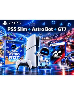PS5 1Tb SSD igralna konzola + igri AstroBot + Gran Turismo 7