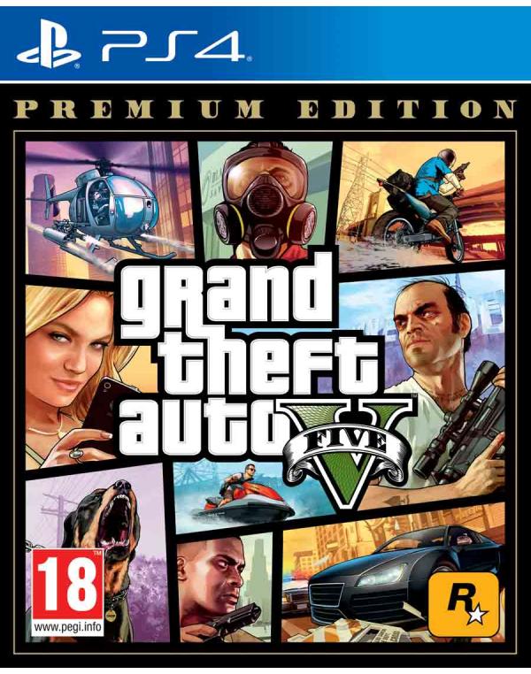 PS4 GRAND THEFT AUTO 5 PREMIUM EDITION