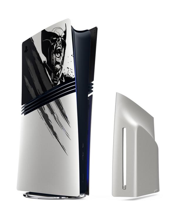 PS5 Digital dodatek pokrov Wolverine za PS5 Pro sive barve