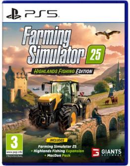 PS5 FARMING SIMULATOR 25: HIGHLANDS FISHING EDITION