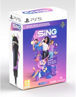 PS5 LET'S SING 2024 + 1 mikrofon