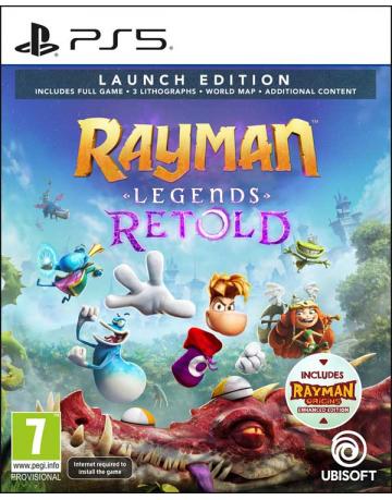 PS5 RAYMAN LEGENDS RETOLD LAUNCH EDITION