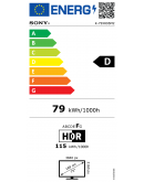 K-75XR95M2PB BRAVIA 9 II 75" Televizor 4K True RGB
